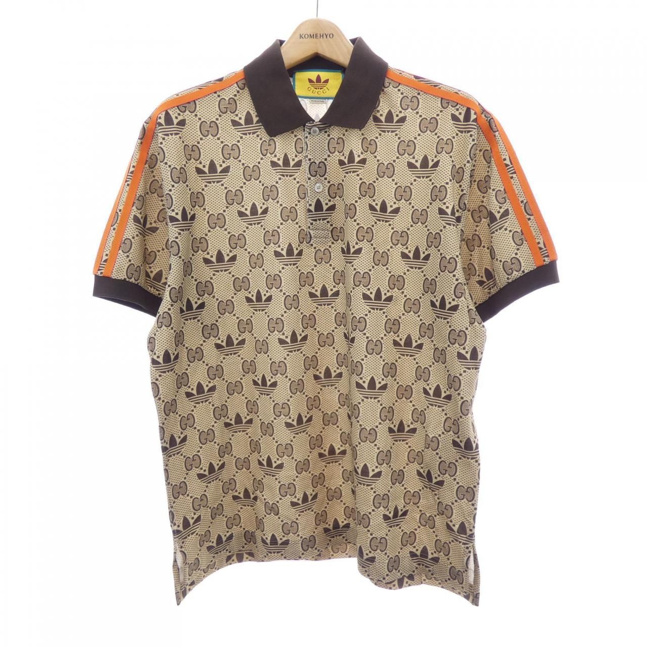 グッチ GUCCI 700497 XJE1M ADIDAS ポロシャツ - メルカリ