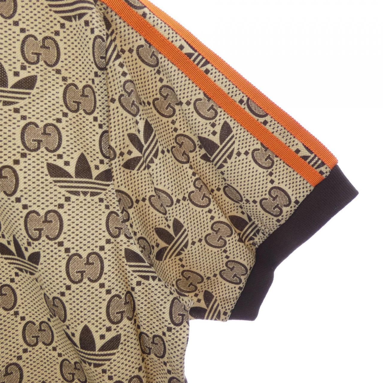 グッチ GUCCI 700497 XJE1M ADIDAS ポロシャツ - メルカリ