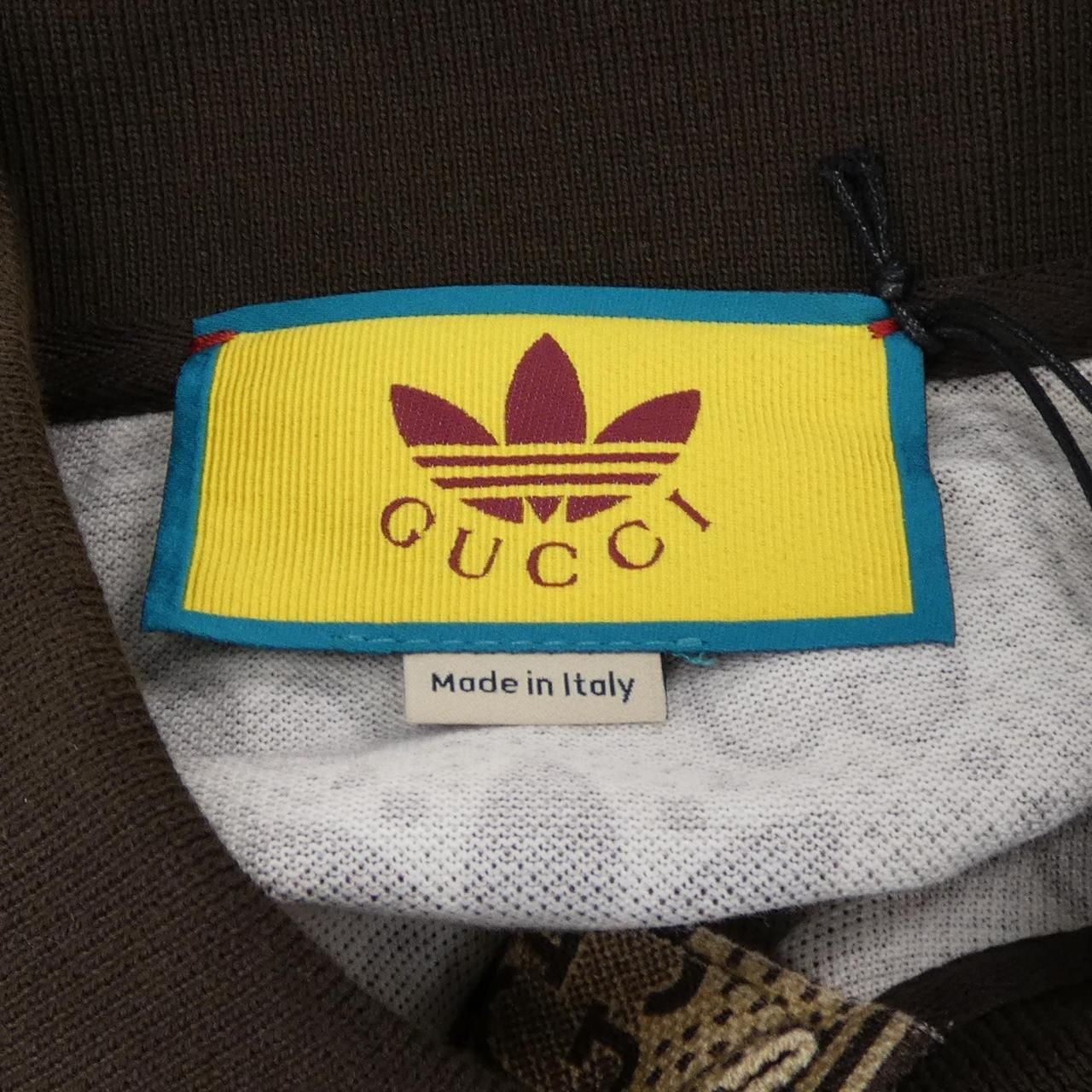 グッチ GUCCI 700497 XJE1M ADIDAS ポロシャツ - メルカリ