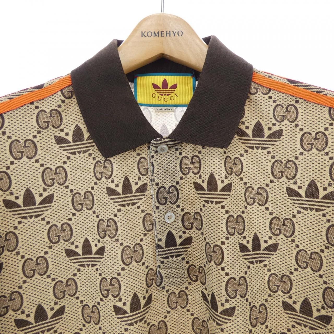 グッチ GUCCI 700497 XJE1M ADIDAS ポロシャツ - メルカリ