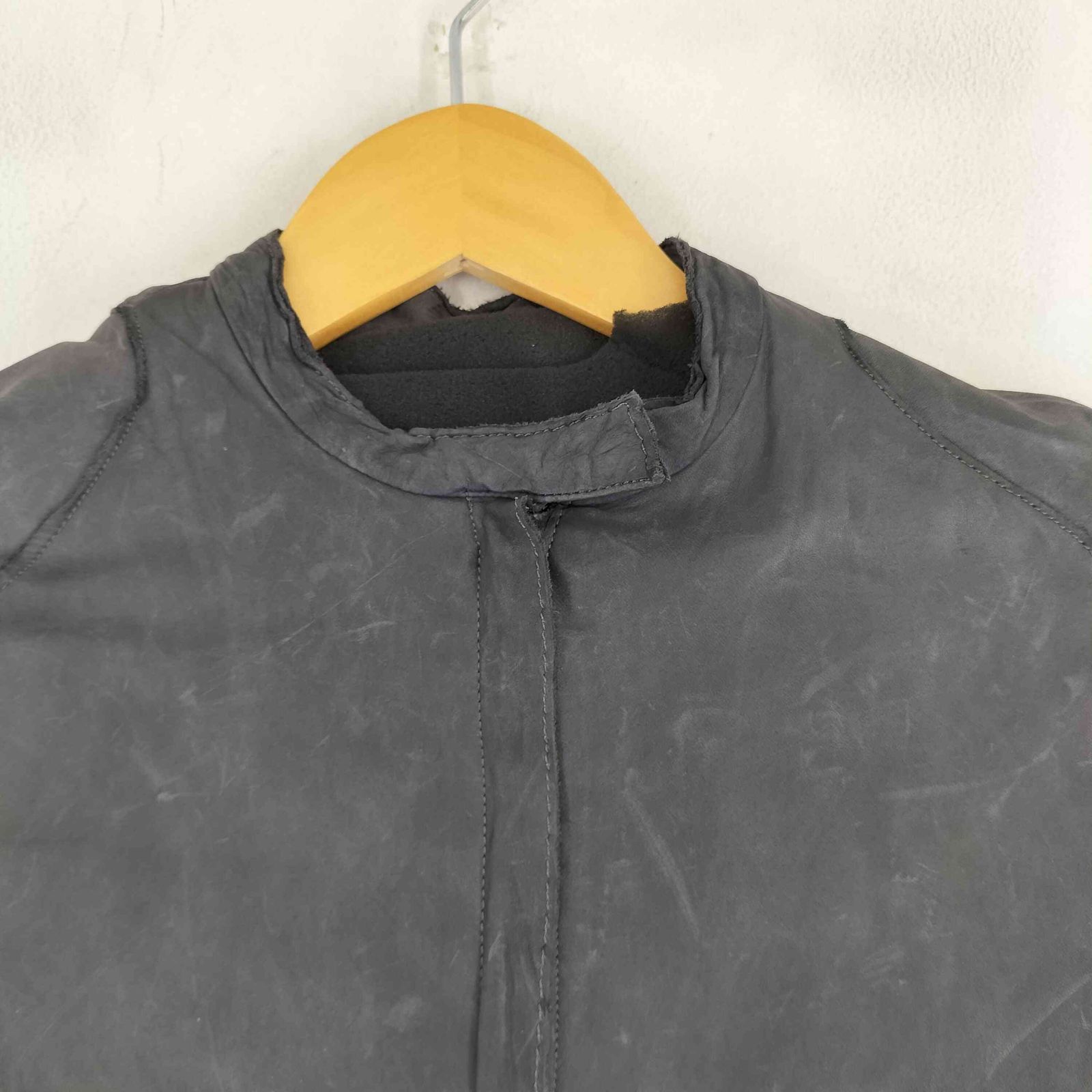 シシ sisii カウレザーシングルライダースジャケット レディース 表記