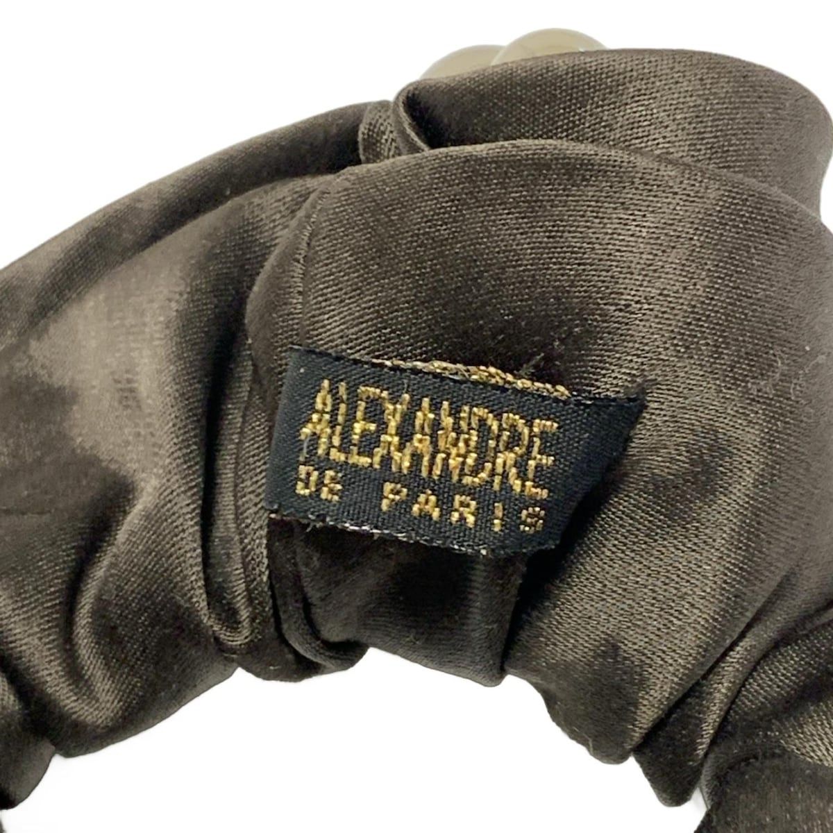 ALEXANDRE de PARIS(アレクサンドル ドゥ パリ) シュシュ - ダーク