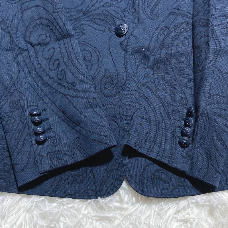 ETRO エトロ パンツセットアップ ペイズリー柄 ワイド シングル 2B