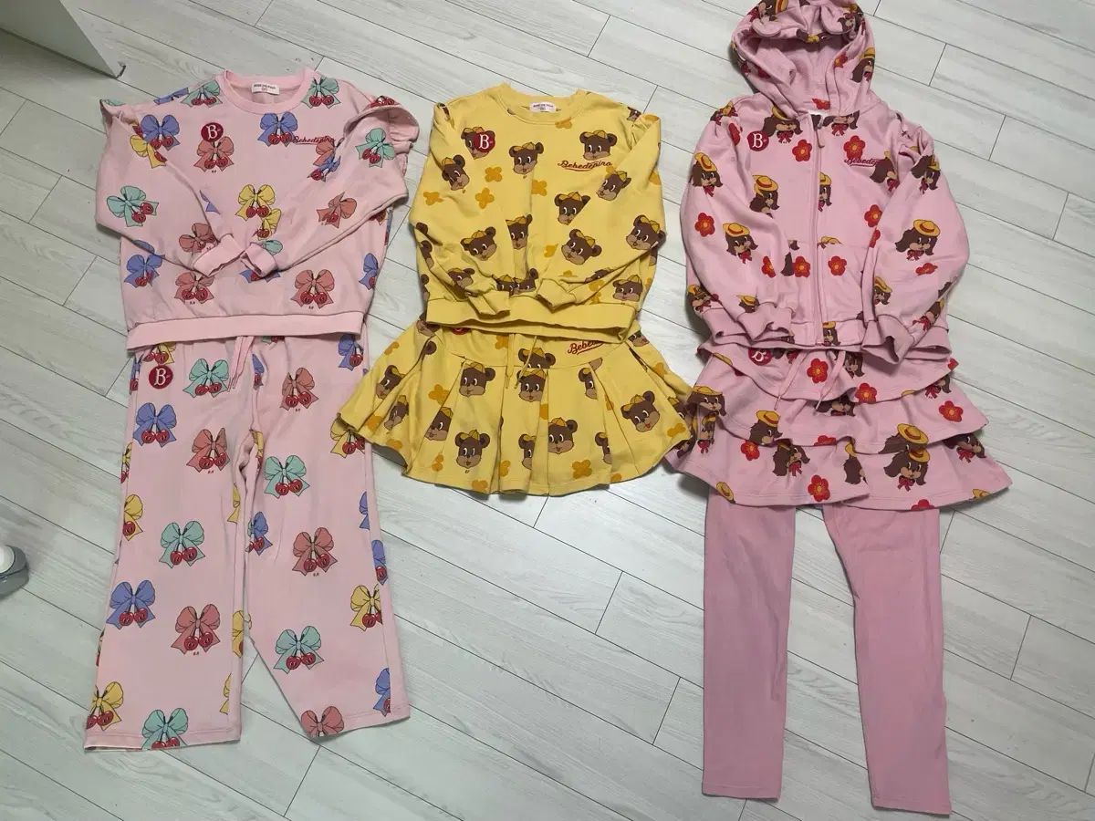 ベベデピノ 上下セット 3着 まとめ