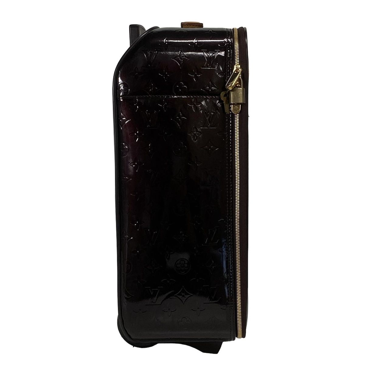 LOUIS VUITTON ルイヴィトン キャリーバッグ モノグラムヴェルニ ペガス45 M 91277 アマラント レザー