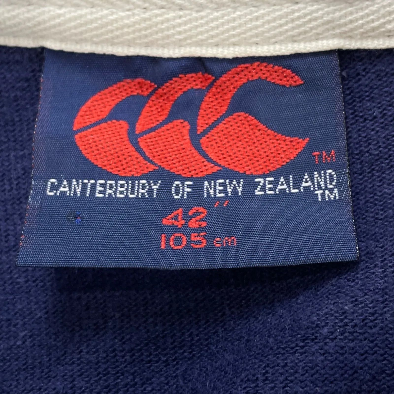 オーストラリア製 90s Vintage Canterbury of New Zealand L/S Rugby