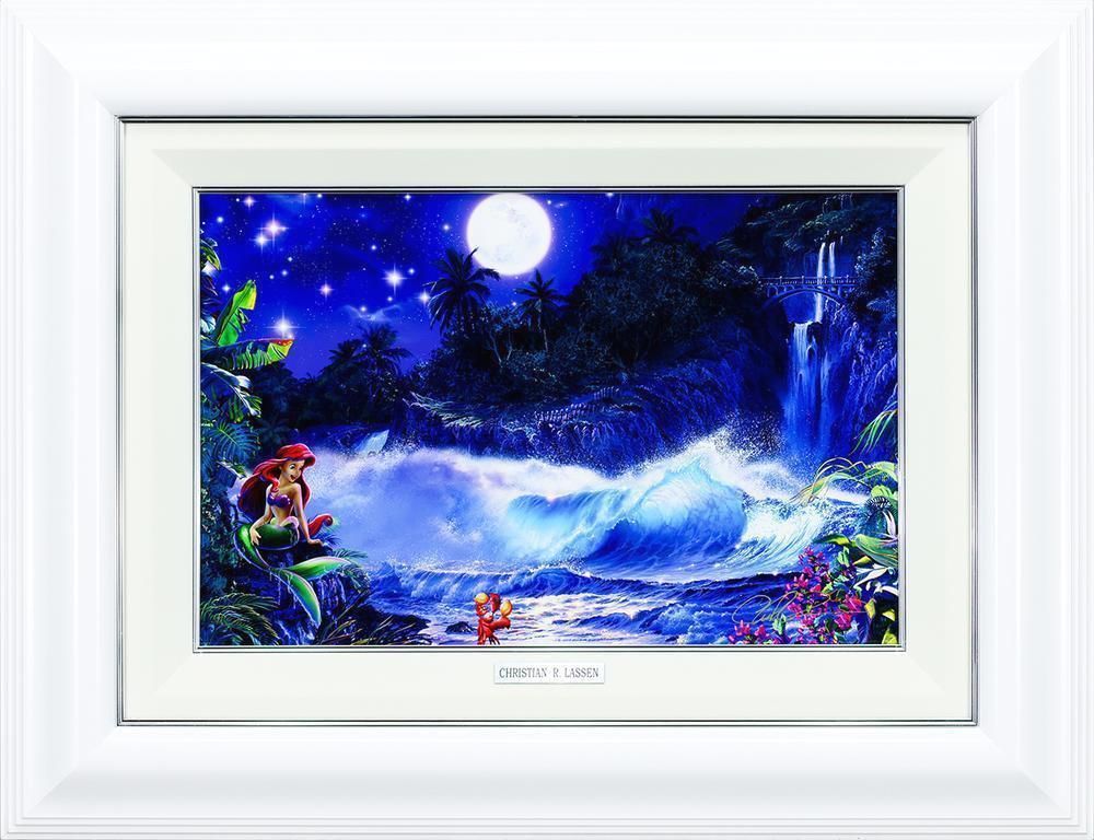 真作】【WISH】クリスチャン・ラッセン Lassen「シーサイドサプライズ