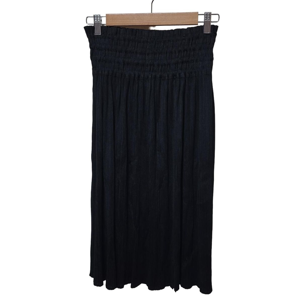 PLEATS PLEASE(プリーツプリーズ) ロングスカート サイズ3 L レディース美品 - 黒 プリーツ