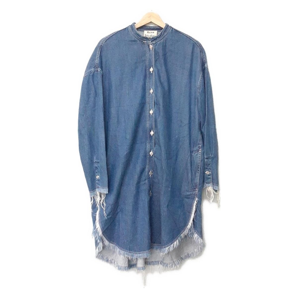 ACNE STUDIOS アクネ ストゥディオズ コート サイズ32 XS レディース - ブルー 長袖 デニム 秋 春