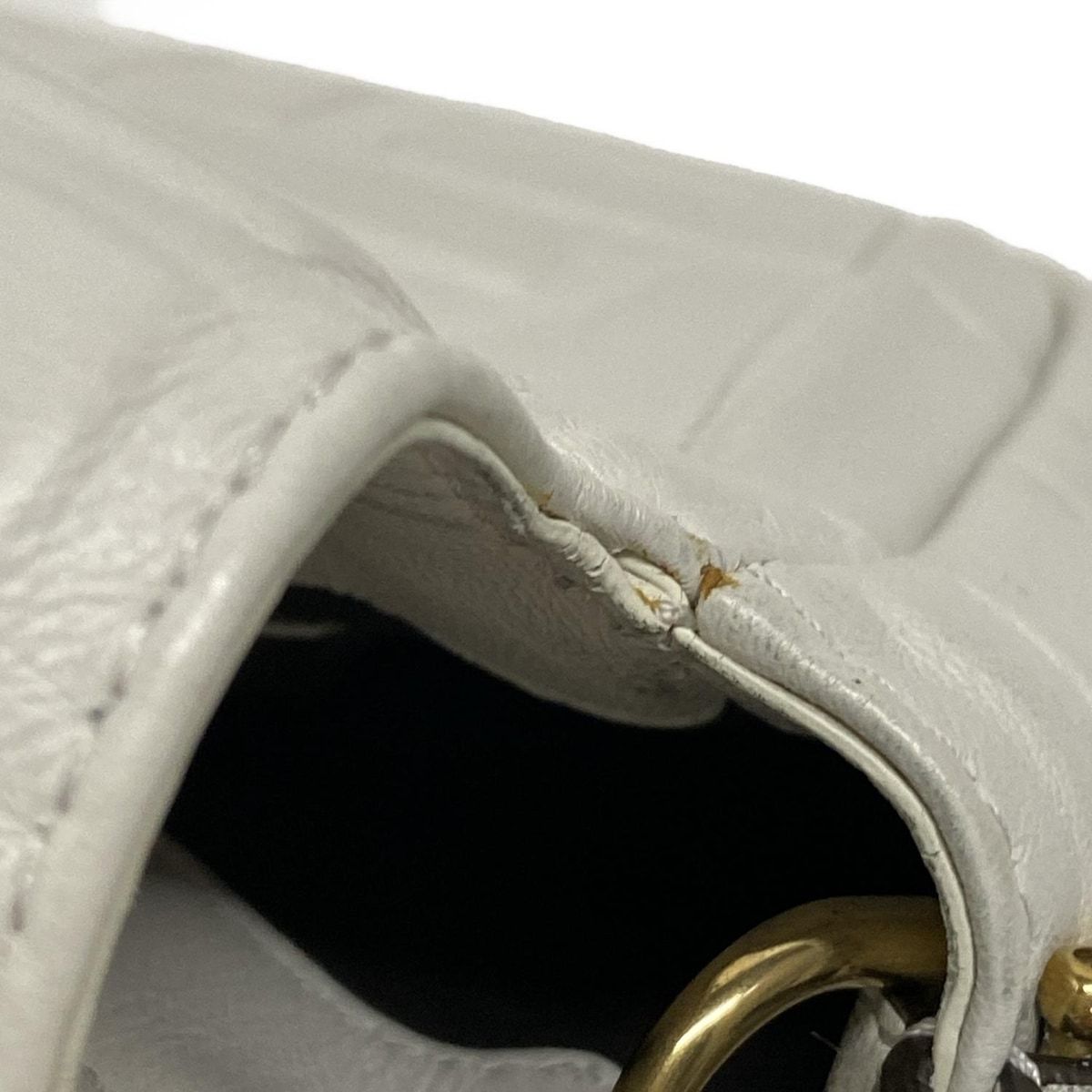 FENDI(フェンディ) ハンドバッグ マンマバケット 8BR600-A72V 白