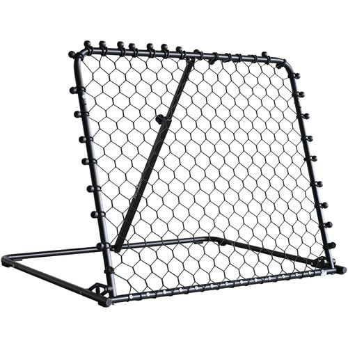 リーディングエッジ リバウンドネット リバウンダー 16段階角度調整 壁打ち サッカー バスケ フットサル YCSP-FB-04 ブラック サッカー練習