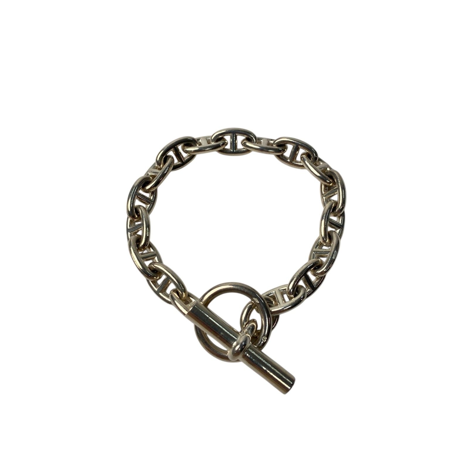 エルメス HERMES レディース シェーヌダンクル 17コマ PM SV 925 マルジェラ期