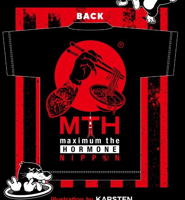  マキシマムザホルモン グッズ Under Ground Riot 地下暴動 Tシャツ 黒 USA BLACK ver L その他 美術品 アンティーク コレクション