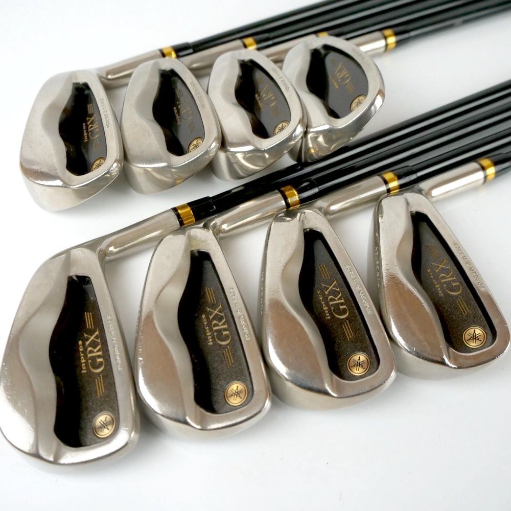 YAMAHA inpres GRX 2006 11本セット ドライバー ウッド アイアン セット 2006年 3 W 16° 5 19° 4–9 P A Rフレックス ZCOM SIX×DX-406 i 並品