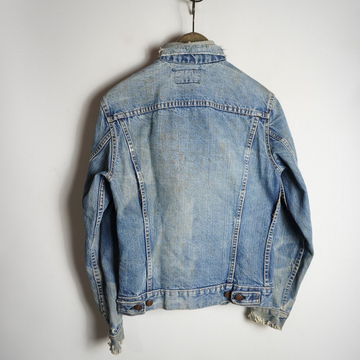 希少 70s Vintage USA製 Levi's リーバイス 70505 4th デニム