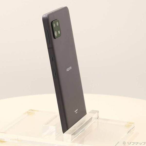 中古品〕 AQUOS sense6 64GB ブラック SHG05 au SIMフリー【349