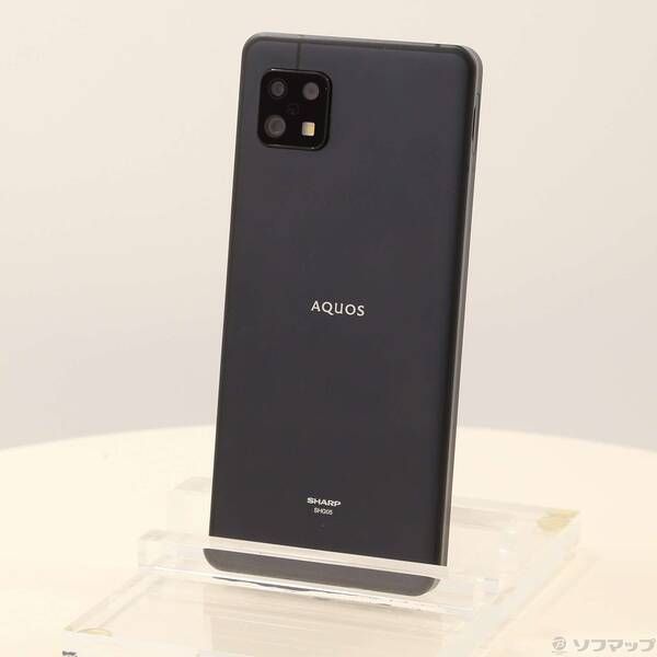 中古品〕 AQUOS sense6 64GB ブラック SHG05 au SIMフリー【349