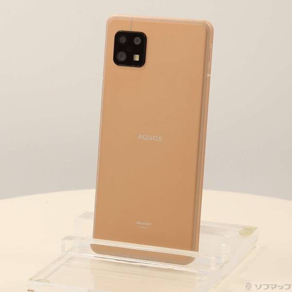 R*a様 AQUOS sense6 SHG05 64GB SIMフリー ライトカ ムスビー｜【SIMフリー】AQUOS sense6 SHG05 ライトカッパー 利用制限
