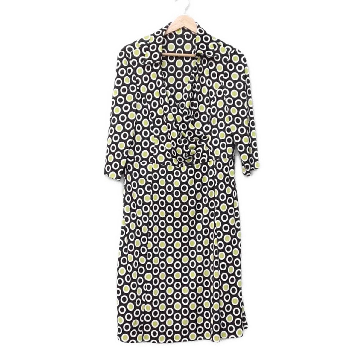 Leilian(レリアン) ワンピース サイズ13+ S レディース美品 - 黒×白