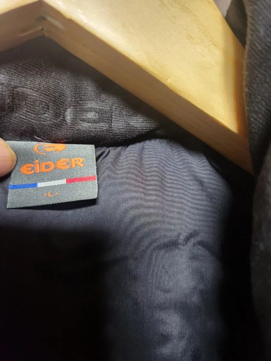 EIDER メンズ ベージュ ダウン ベスト-L