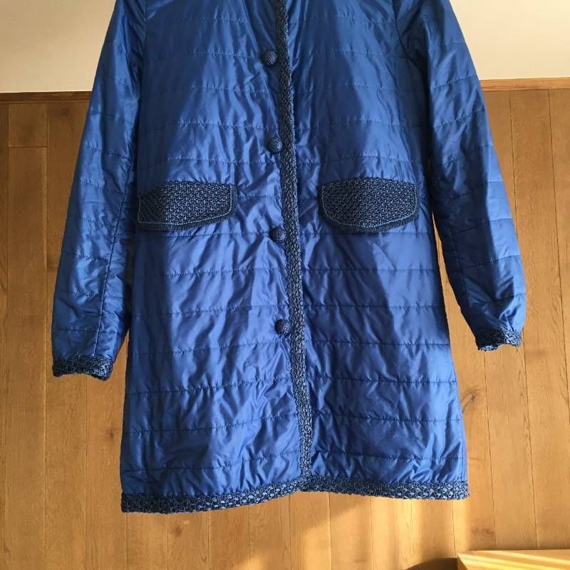 美品 ERMANNO SCERVINO エルマノシェルビーノ コート40 イタリア製