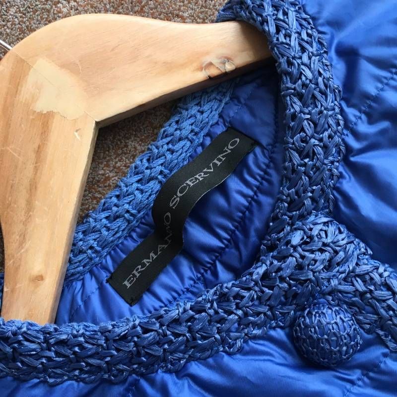 美品 ERMANNO SCERVINO エルマノシェルビーノ コート40 イタリア製