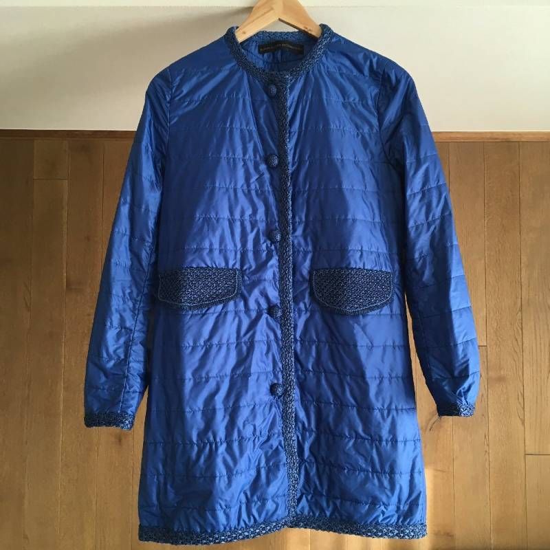 美品エルマノシェルビーノ　コート 美品 ERMANNO SCERVINO エルマノシェルビーノ コート40 イタリア製