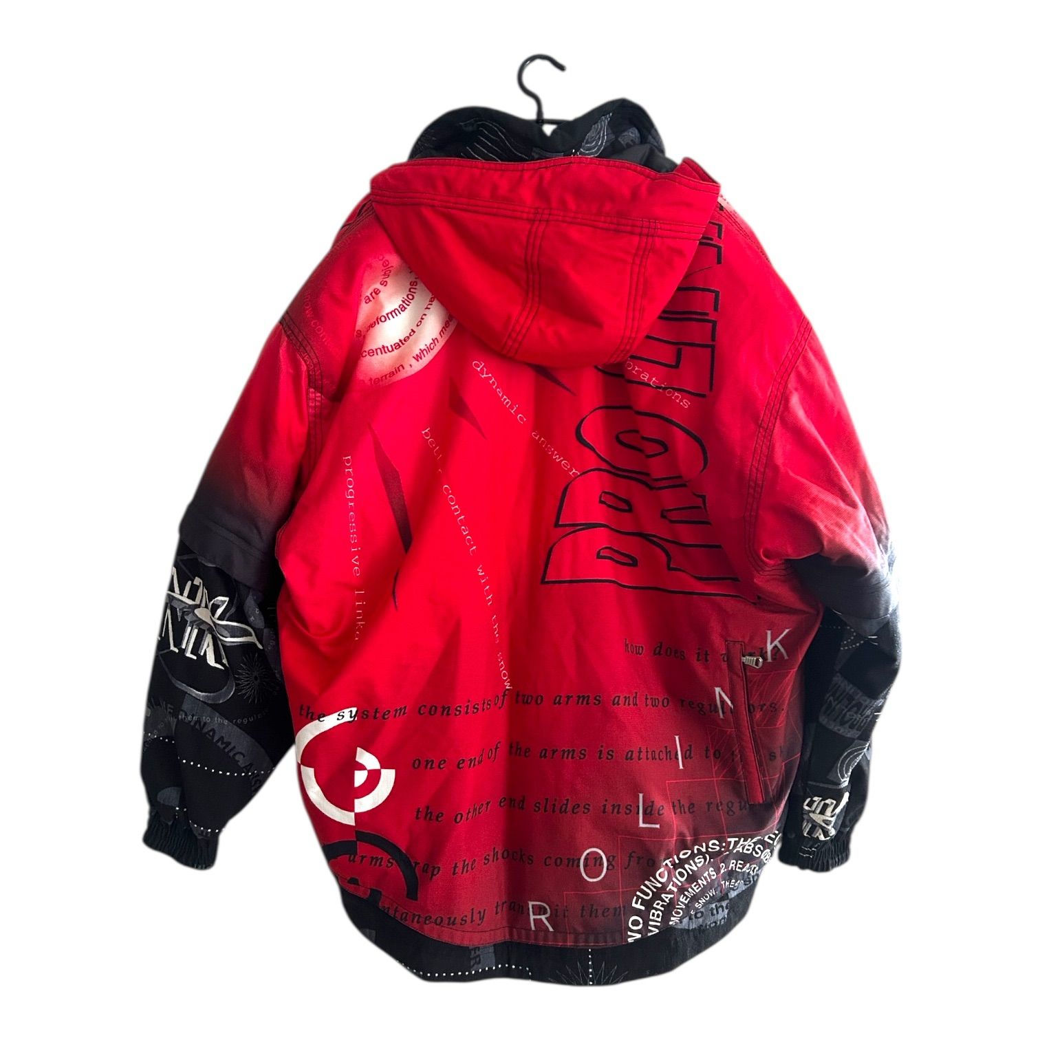 ZM1643 SALOMON サロモン スキーウェア スノーボード レッド ユニ