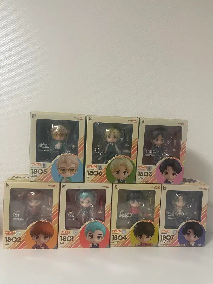 BTS 防弾少年団 バンタン ねんどろいど フィギュア まとめ