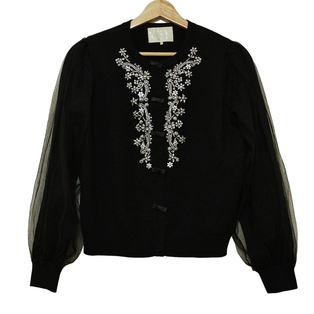 Chesty(チェスティ) カーディガン サイズF レディース美品 - 黒 長袖