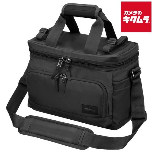 【新品】ハクバ SP-BS-SBMBK プラスシェル ブロス ショルダーバッグ M ブラック