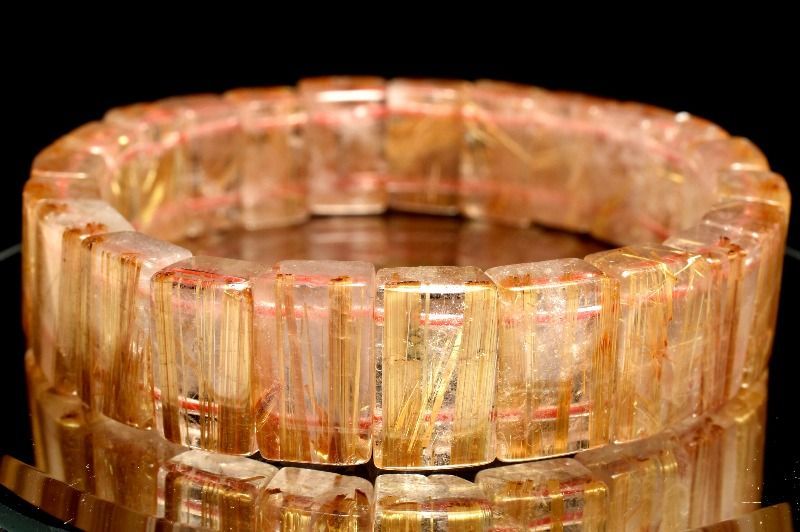 1点物】数量限定◇迫力金針！ ゴールドタイチンルチルクォーツ 7.5