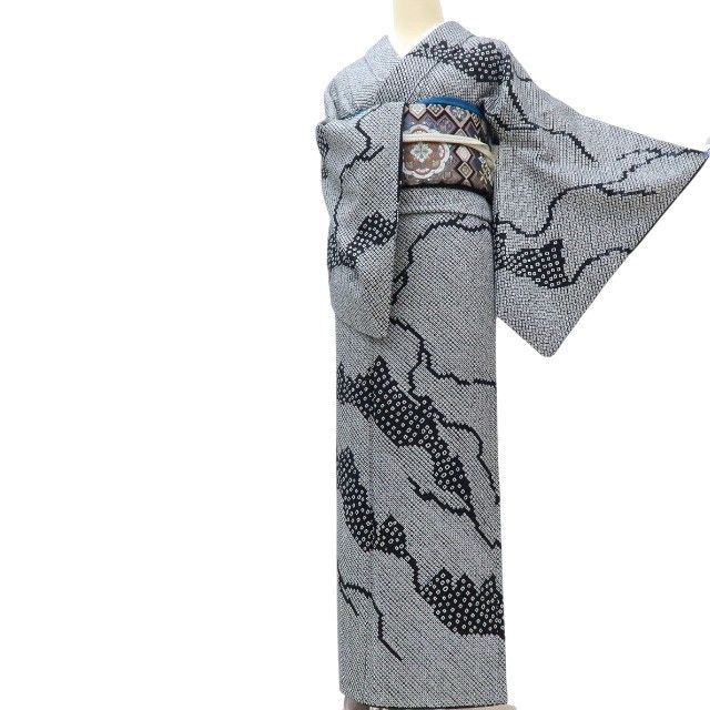 百華❀Y4095◇美品 正絹 総絞り 手縫い仕立て 訪問着 着物 単品 - メルカリ