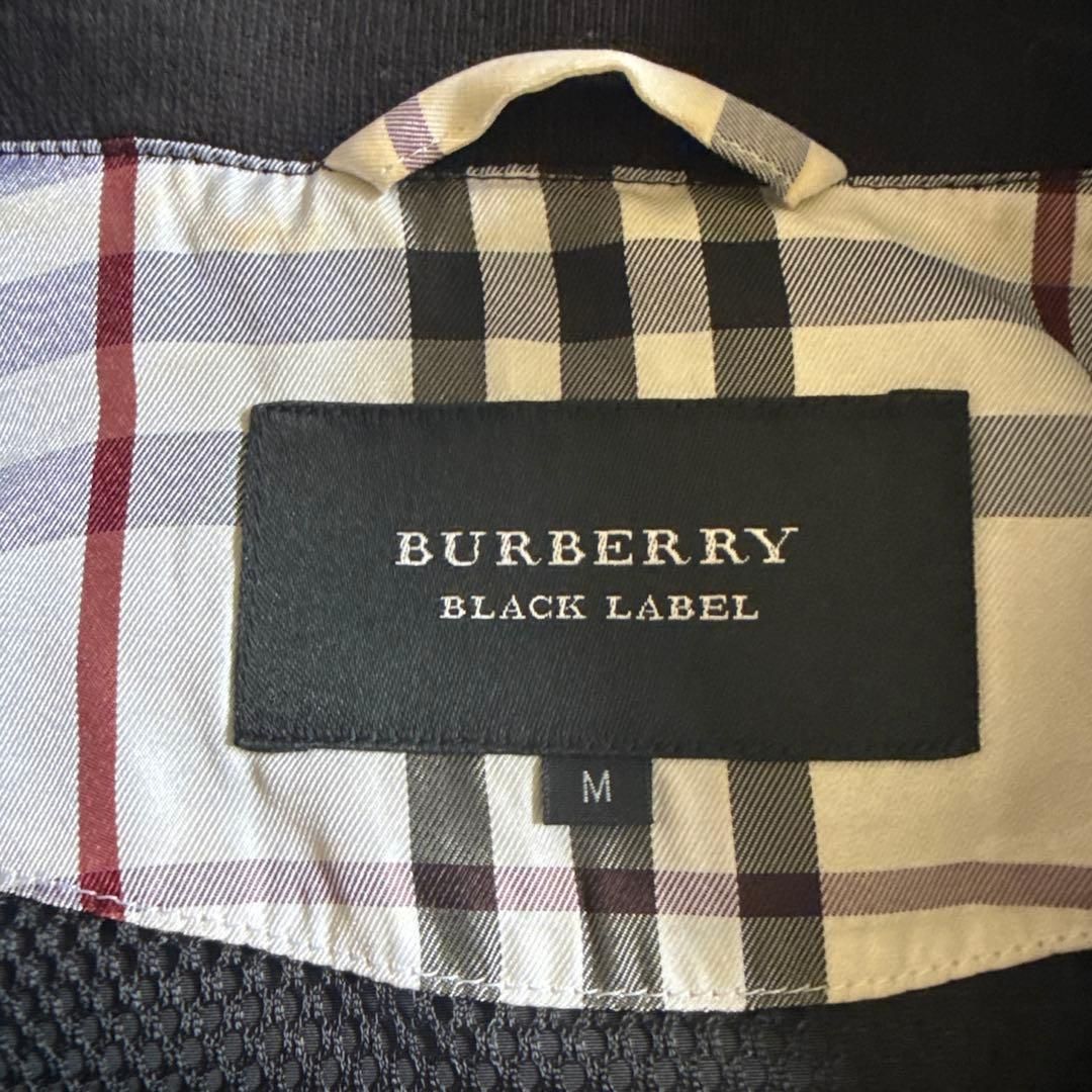 美品✨バーバリーブラックレーベル フード付きベスト ホースロゴ ノバ