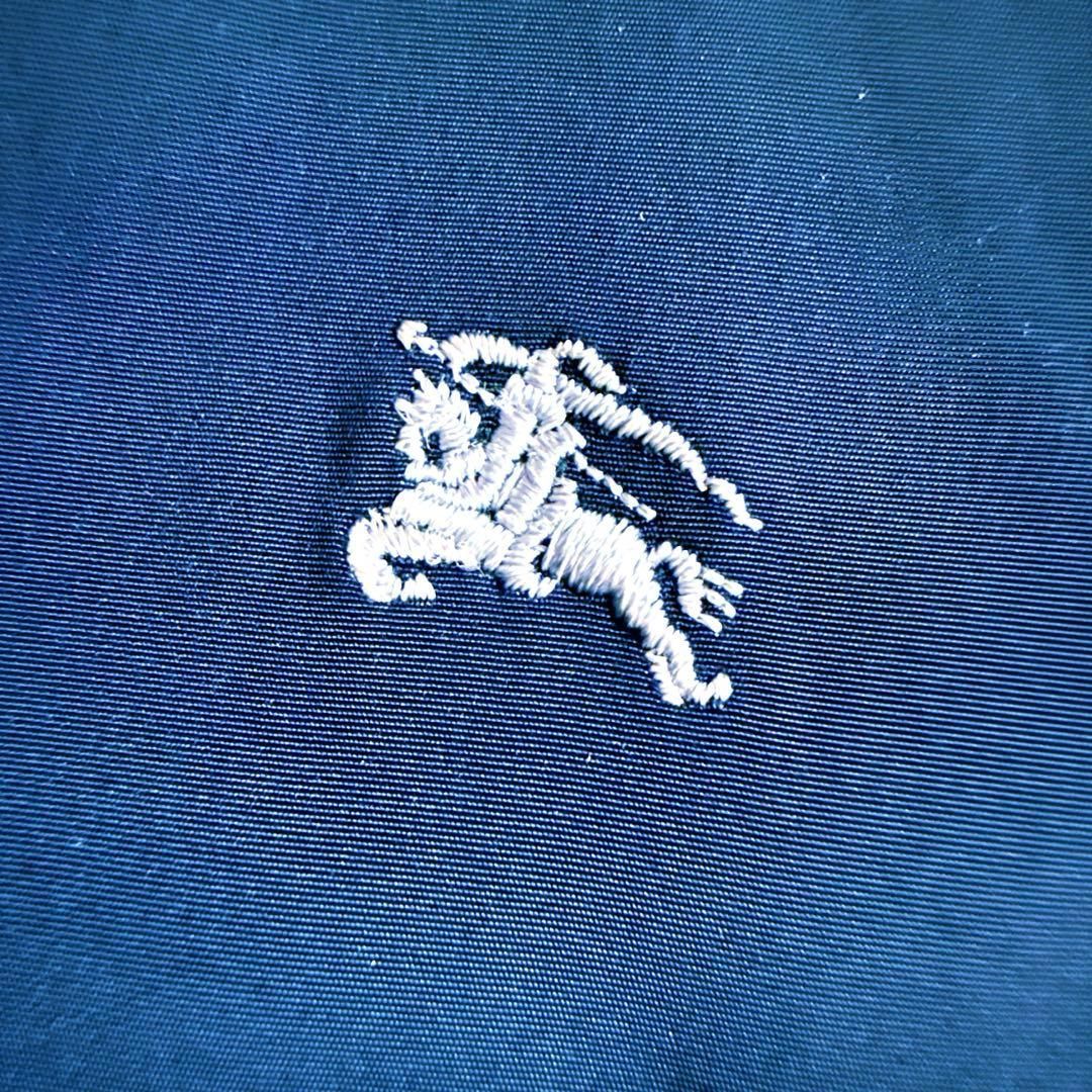 美品✨バーバリーブラックレーベル フード付きベスト ホースロゴ ノバ