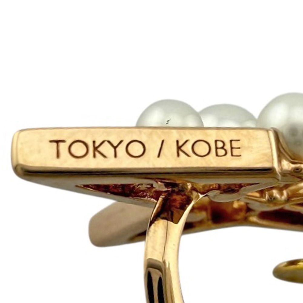 タサキ アブストラクト スター イヤリング 18金 K18ピンクゴールド