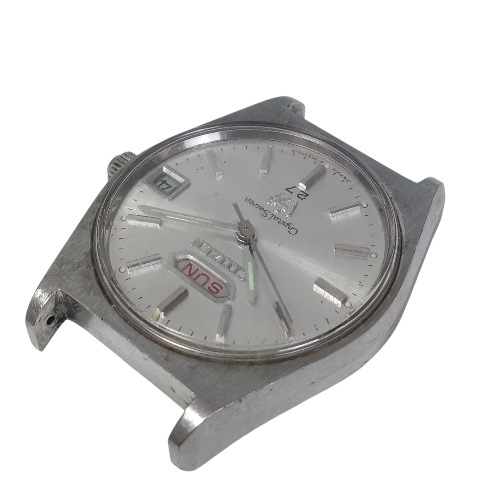 稼働 良品】1203-4 CITIZEN Crystal Seven シチズン クリスタルセブン