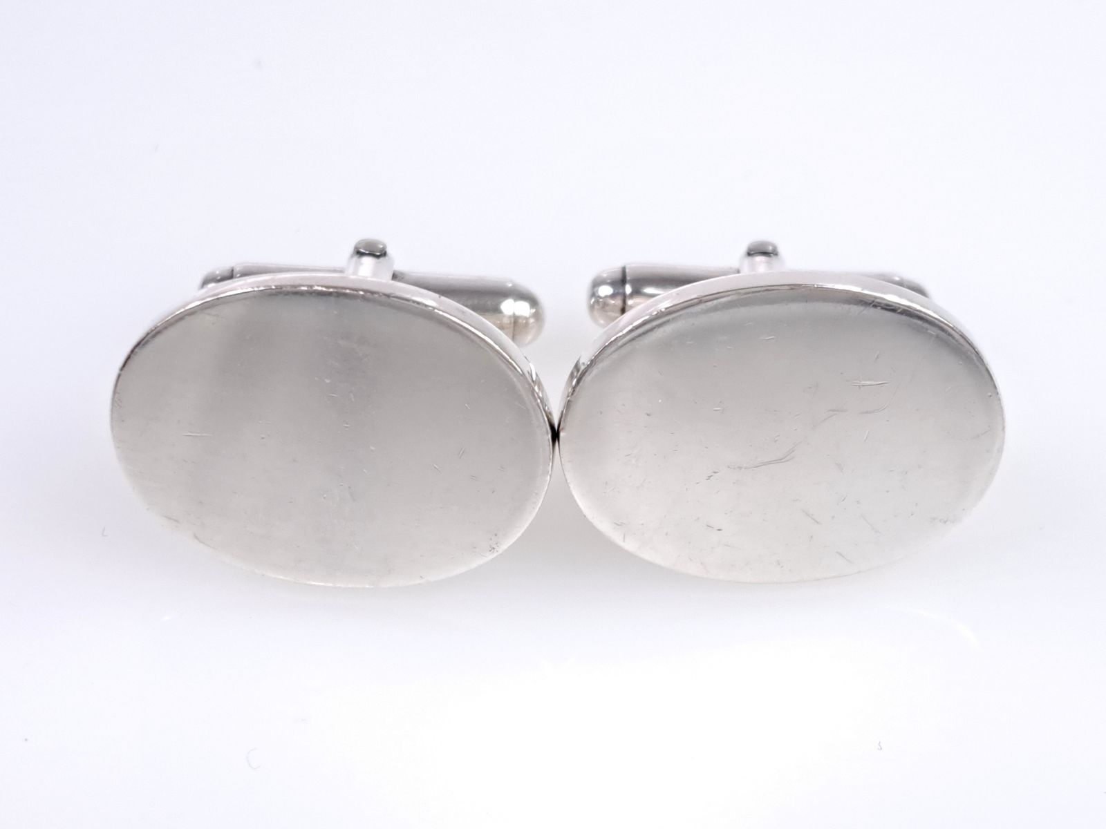ティファニー TIFFANY オーバル カフス カフリンクス シルバー925 保存