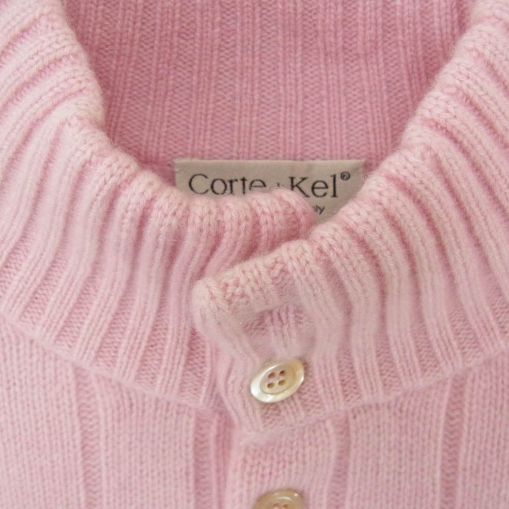 コルテディケル corte di kel イタリア製 カシミヤ100％ ハーフ