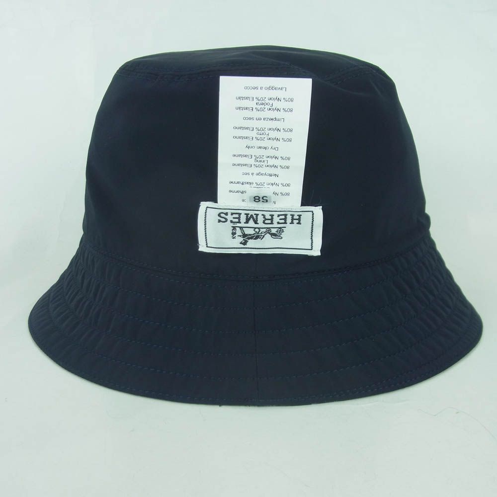 HERMES エルメス Fred Etriers reversible bucket hat フレッド