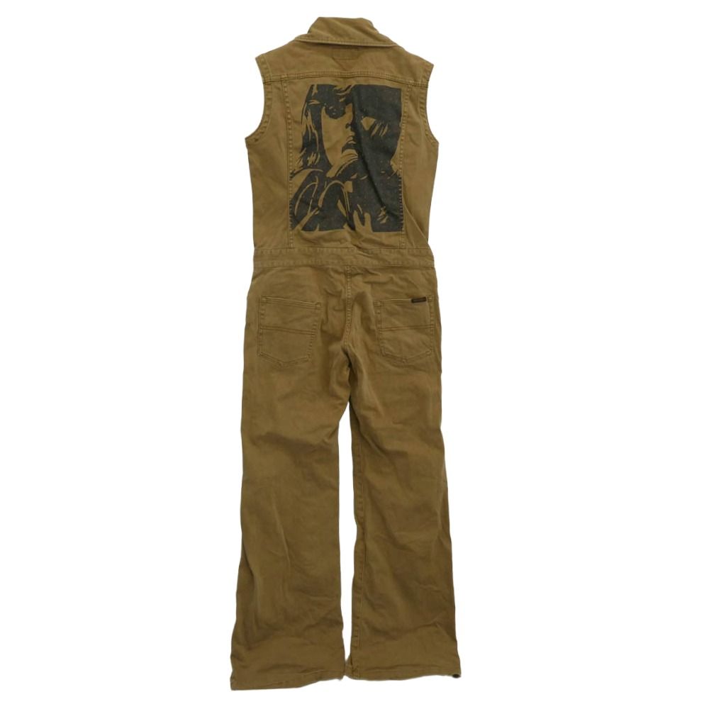 ヒステリックグラマー ノースリーブ つなぎ HYSTERIC GLAMOUR ヒステリックグラマー 2AP-4170 バッグプリント