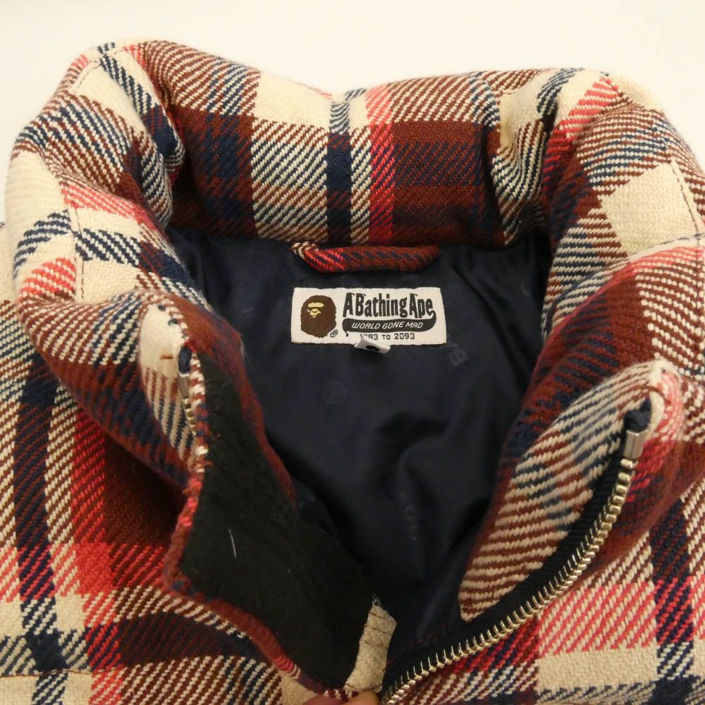 A BATHING APE アベイシングエイプ 001DNJ801008M ラブジェネチェック