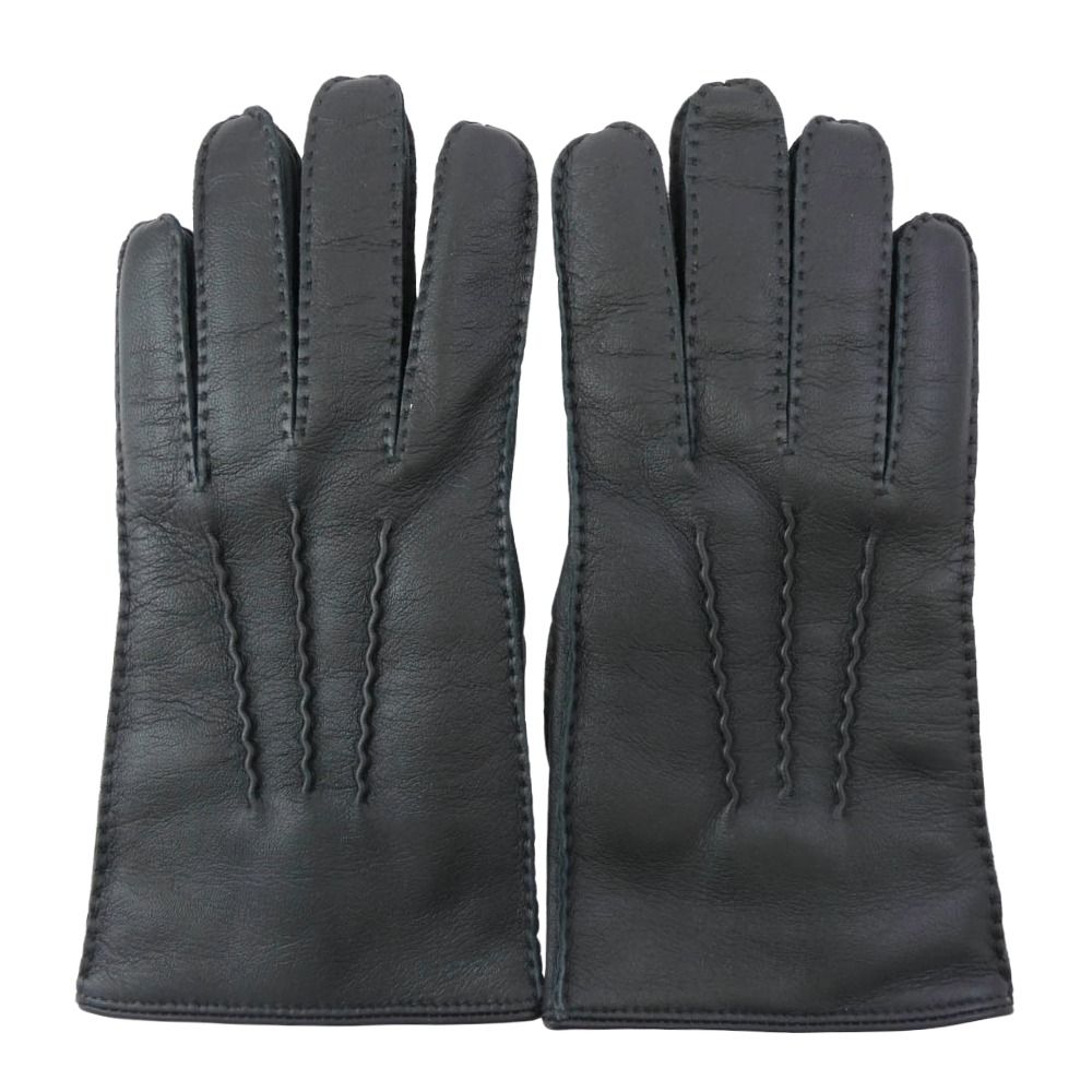 デンツ DENTS ヘリテージ レザー グローブ 革手袋 ブラック系 レッド系 8