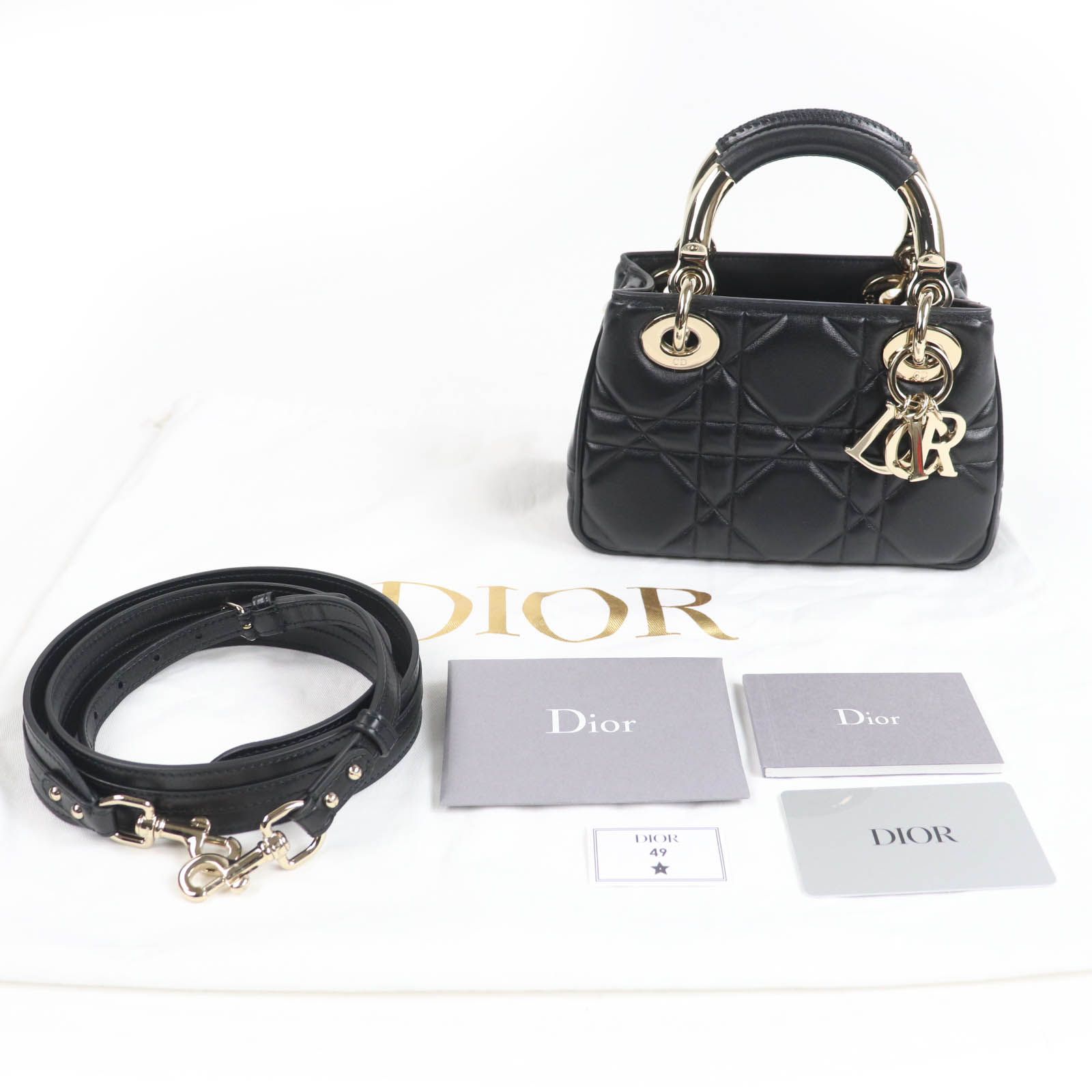 極美品☆Christian Dior クリスチャンディオール カナージュ レディ