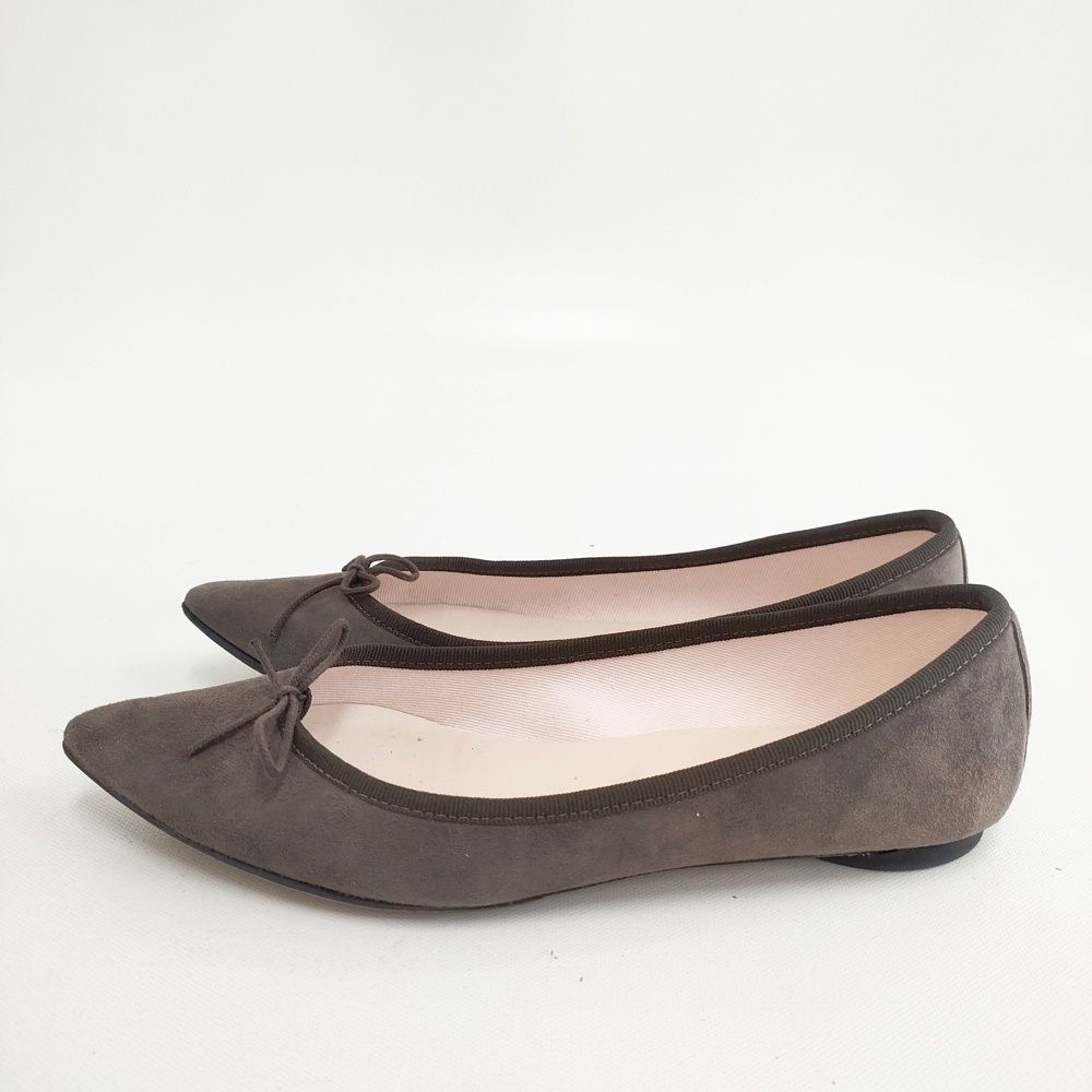 repetto Brigitte Ballerinas ブリジットバレリーナ サイズ38 バレエシューズ ブラウン レディース レペット【中古】5-1119T◎ repetto Brigitte Ballerinas ブリジットバレリーナ サイズ38 バレエ