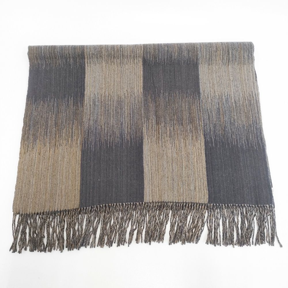 JURGEN LEHL ウールシルク J0113ESF08 大判 マフラー マフラー ダーク