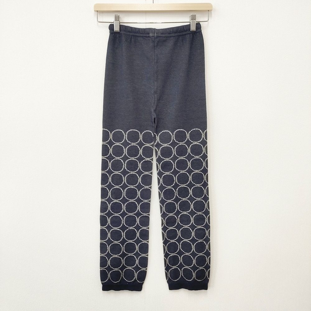 ミナペルホネン　レギンス　【新品未使用】　kojirou mina perhonen tambourine ts7516 コットンナイロン レギンス ネイビー