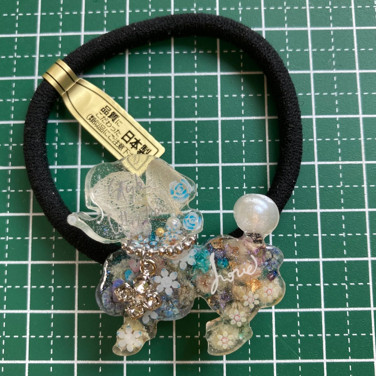 レジン🍀ヘアゴム🍀プードル - メルカリ