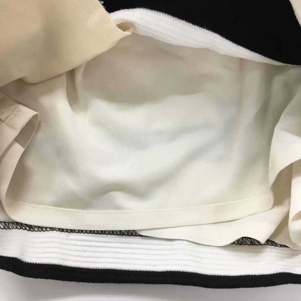 美品】サマンサタバサNo.7 ショートパンツ 黒×白 ボーダー ストレッチ