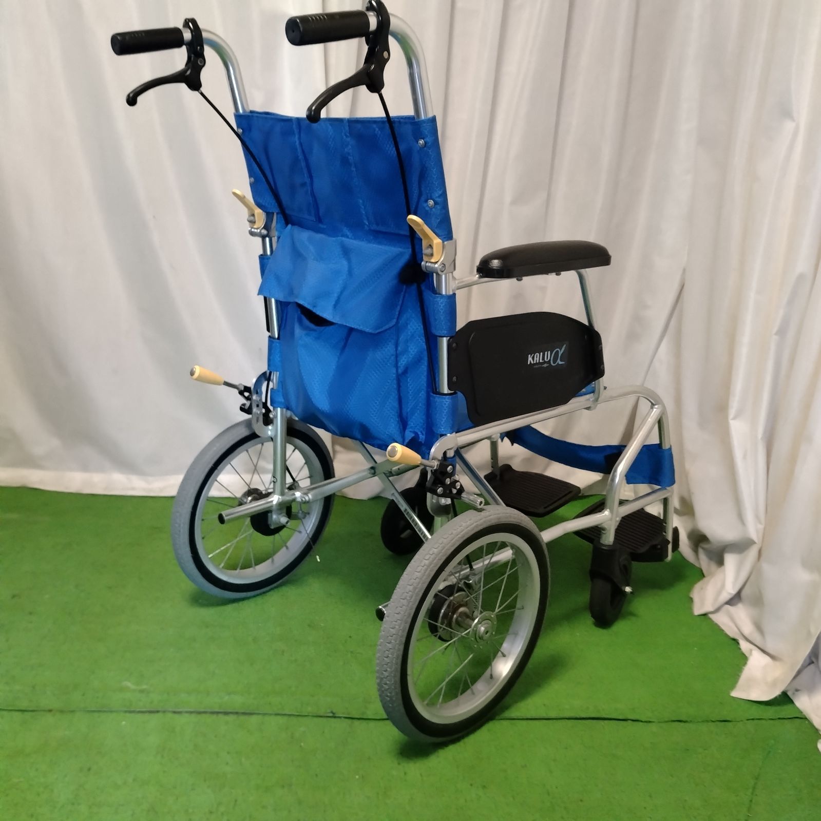 WC-12838)日進医療器 NAH-L7α Aパッケージ ノーパンクタイヤ 軽量